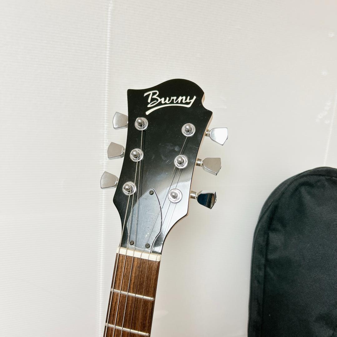 美品 Burny バーニー Lespaul Custom レスポール ピンク