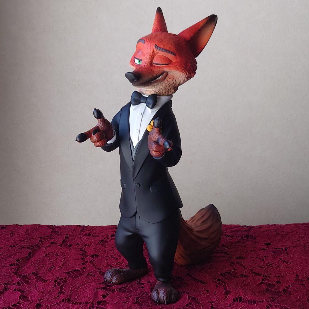 ズートピア2 ハッピーくじ ラスト賞 タキシード ニック フィギュア