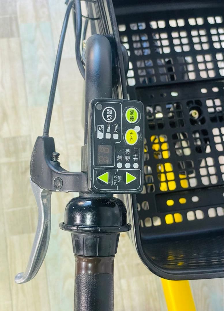 ★2997ブリヂストン8.7アンペア 20インチ子供乗せ電動アシスト自転車