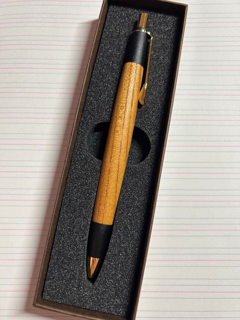 R.heihel 欅 シャーペン 0.5 真鍮 木製 ボナンペン
