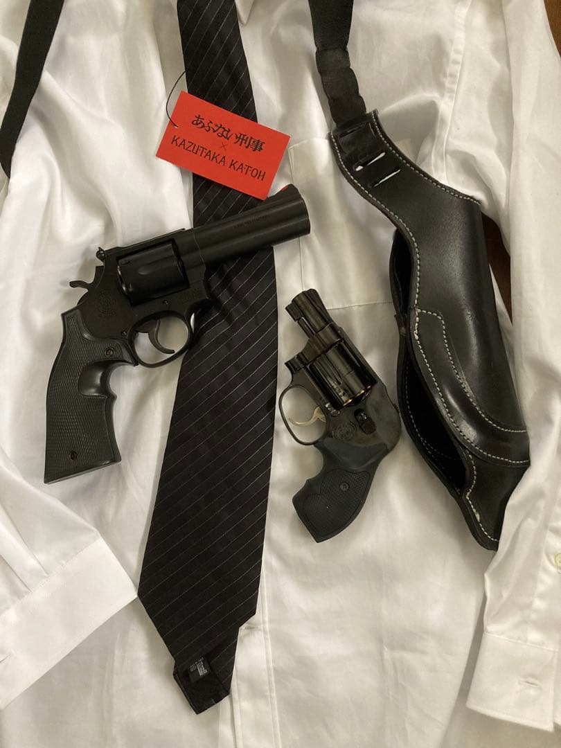 貴重　あぶない刑事　鷹山敏樹　タカ　舘ひろしさん モデルガン ホルスター セット