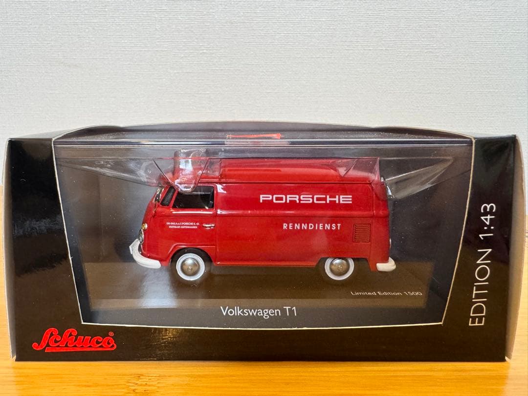 【Schuco】限定1500台 Volkswagen T1 『PORSCHE』
