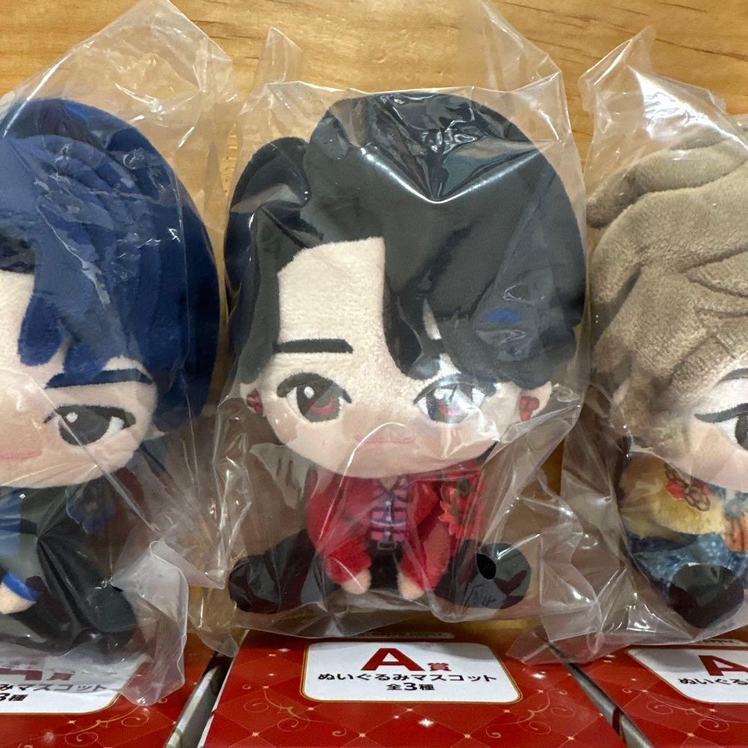 ミセスグリーンアップル　一番くじ　A賞　ぬいぐるみ・マスコット ３体セット