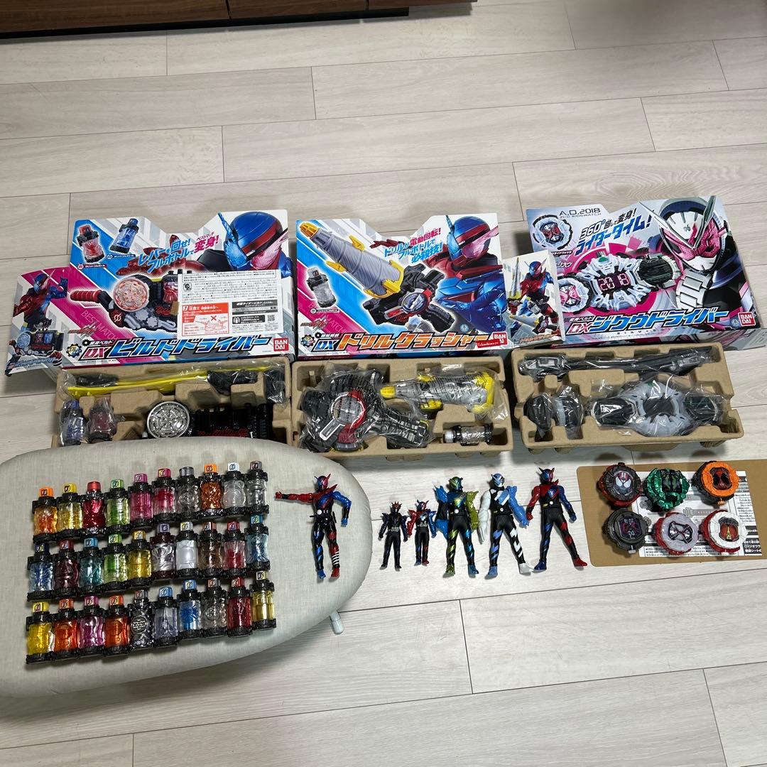 仮面ライダービルド玩具セット