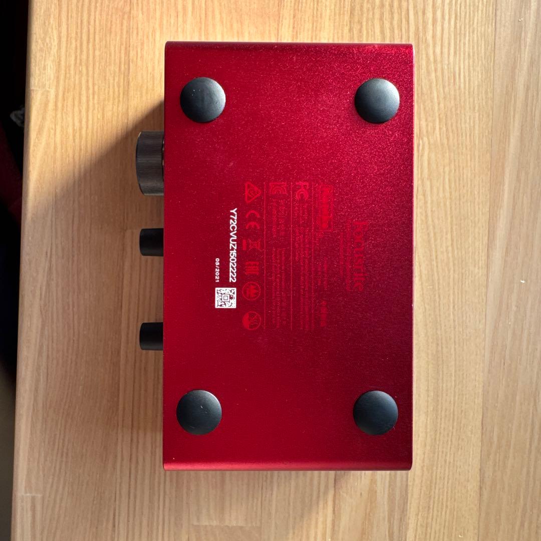Focusrite フォーカスライト オーディオインターフェース(ほぼ未使用)