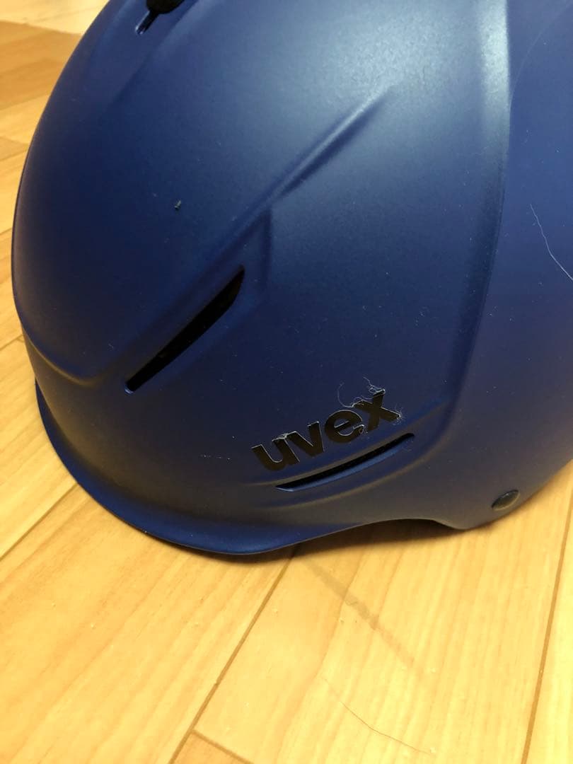 uvex スキー・スノボ用ヘルメット　55-59cm　マットカラー　ネイビー