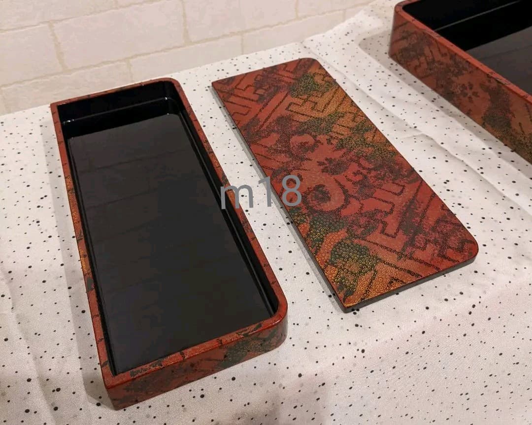 津軽塗 錦塗 書籍箱 最高級品　　　　　　　　　　　☆お値下げ中☆