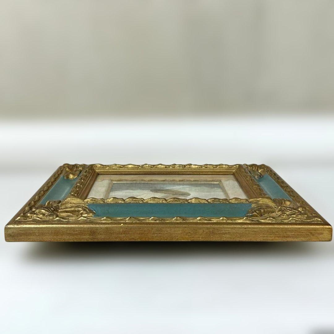 油彩絵　エリアス・Ｍ・ペレス・Ｐ 　ELIAS M.PEREZ　海景　額入り