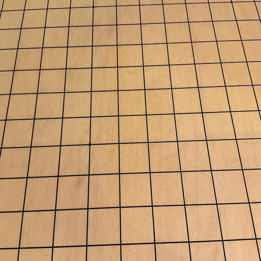 卓上碁盤　囲碁盤　碁盤　天然木　アンティーク