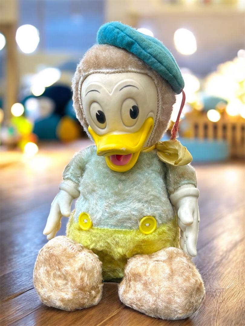 希少！当時物ドナルドダック アンティークドール 昭和レトロ　ディズニー