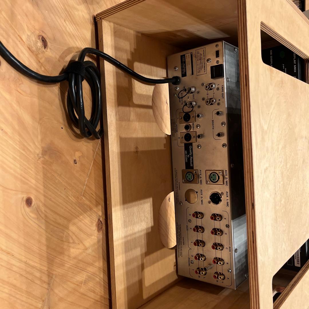 Urei 1620 木製ラック 6U