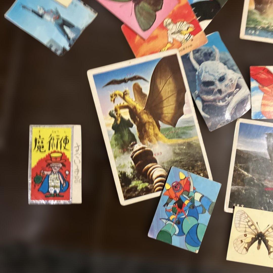 昭和30年代後半～40年代前半向け★東映★ゴジラ多め★蝶★カードコレクション