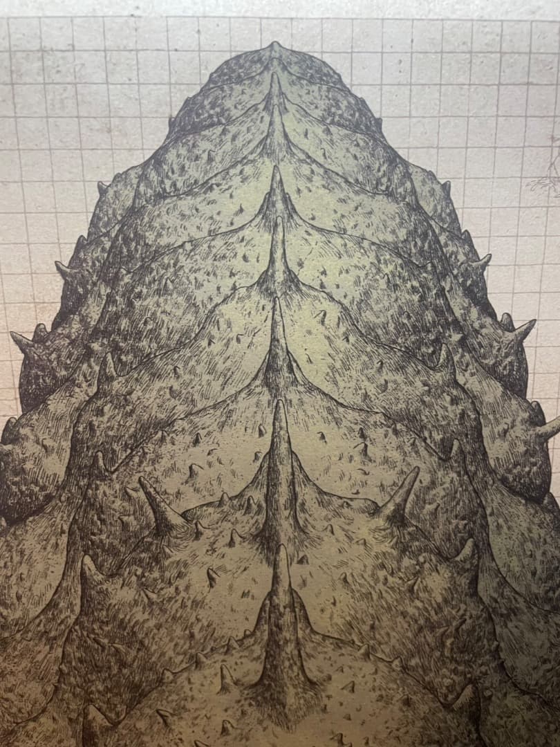 風の谷のナウシカ　台湾数量限定版　ポスター　王蟲／香り加工付き