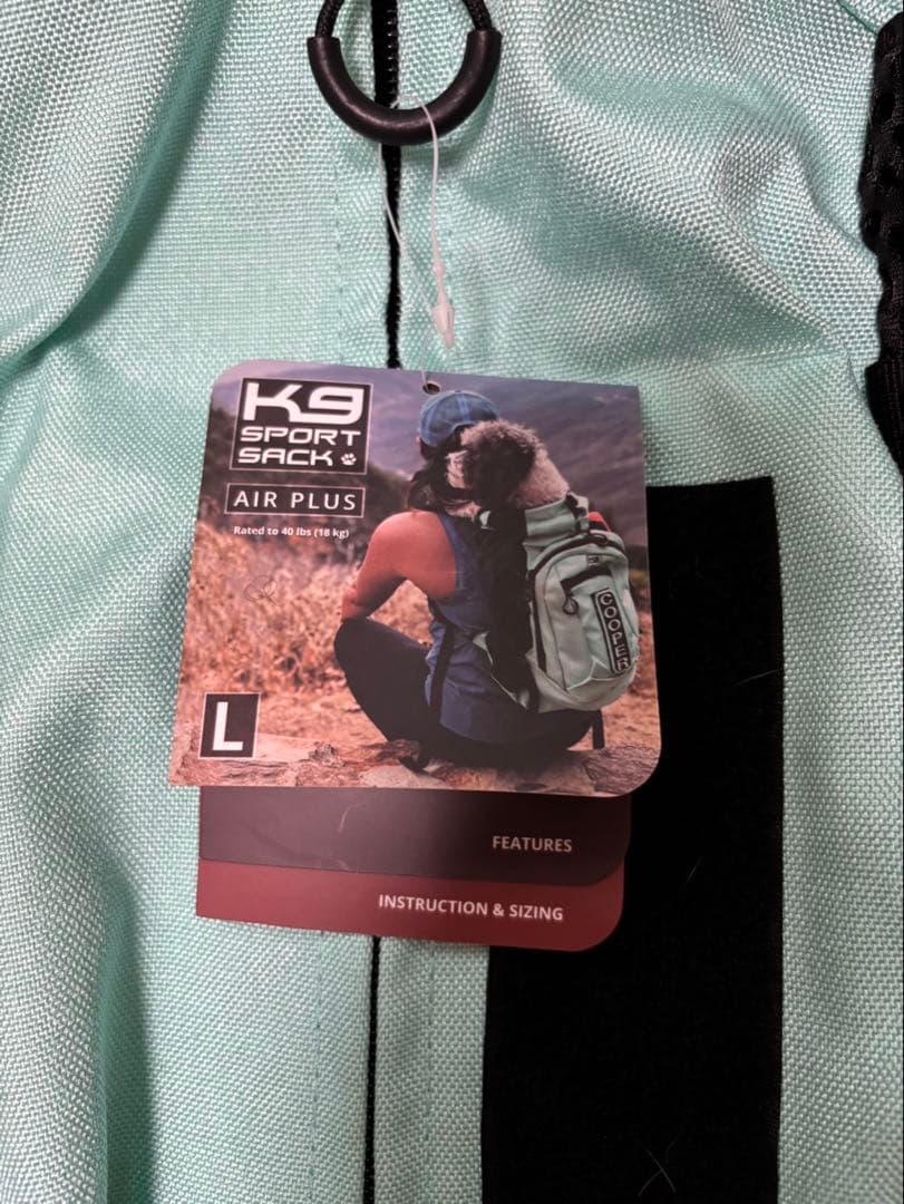 【K9 スポーツサック】 ドッグバッグ Lサイズ