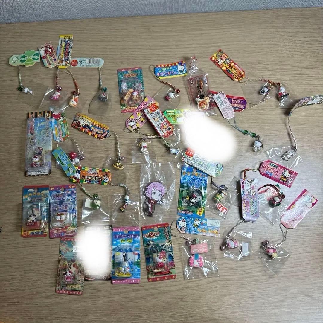 ハローキティ ストラップ 約100 個セット未開封