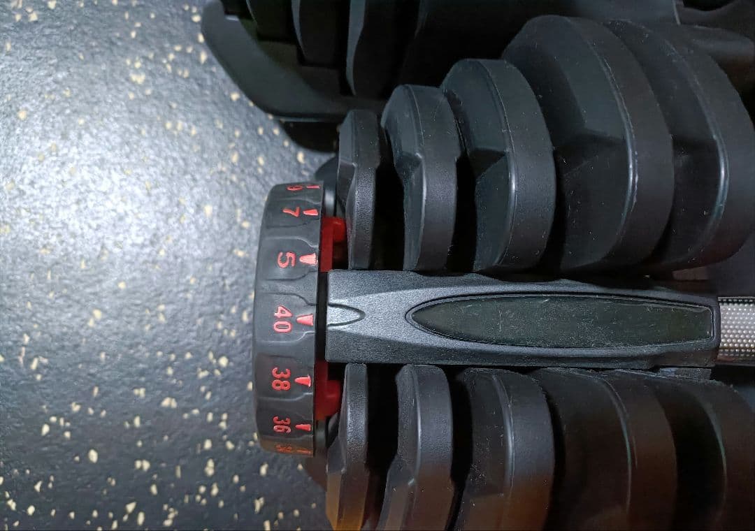 可変式ダンベル　40kg 2個　美品