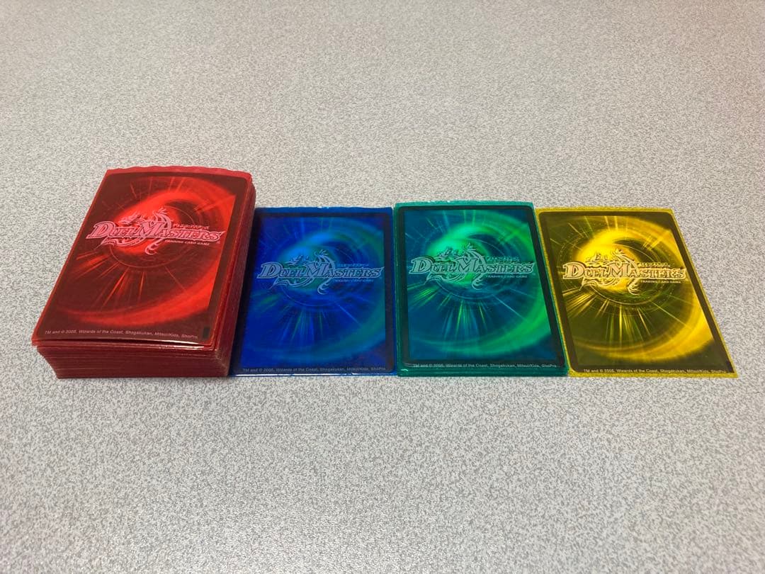 デュエマ引退品 5cザーディクリカ 構築済みデッキ 旧スリーブ付き まとめ売り