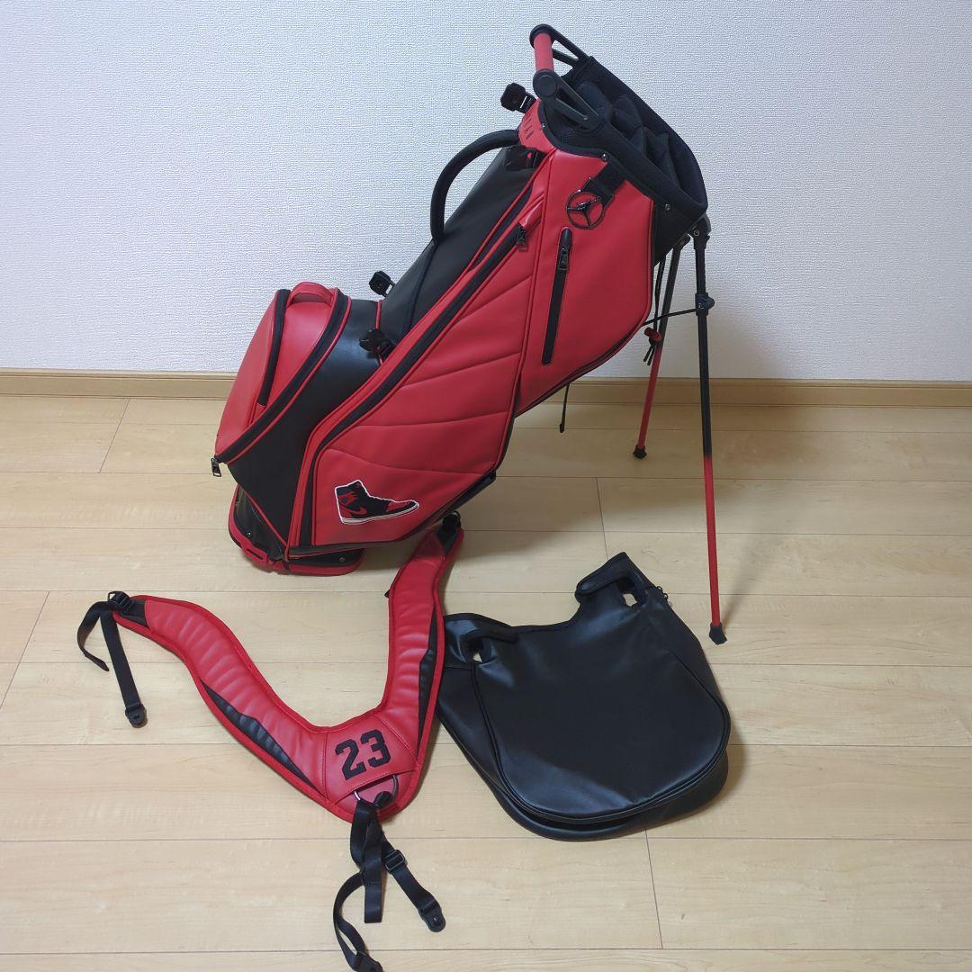 ★美品★JORDAN　ジョーダン レッドキャディバッグ 限定200本