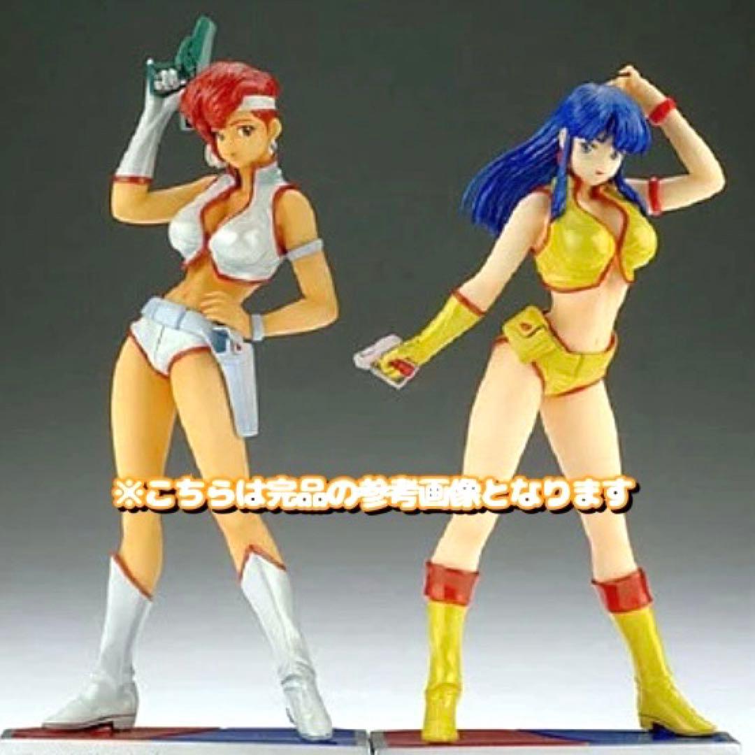 美品✳️ダーティペア『ケイ＆ユリ 1/10 フィギュア WAVE』※不足部品あり