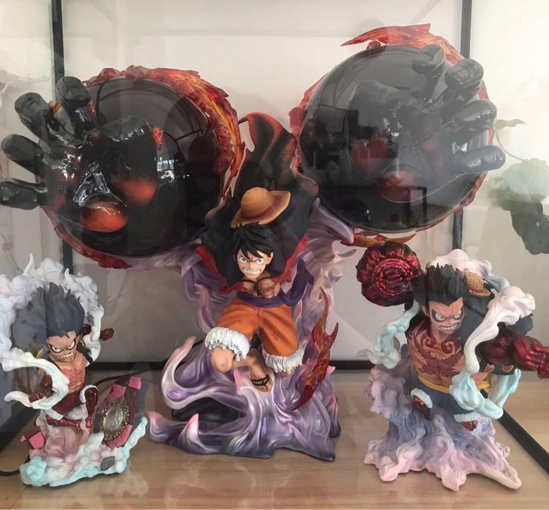 ワンピース ルフィ ガレージキット ガレキ スタチュー⑦⑥