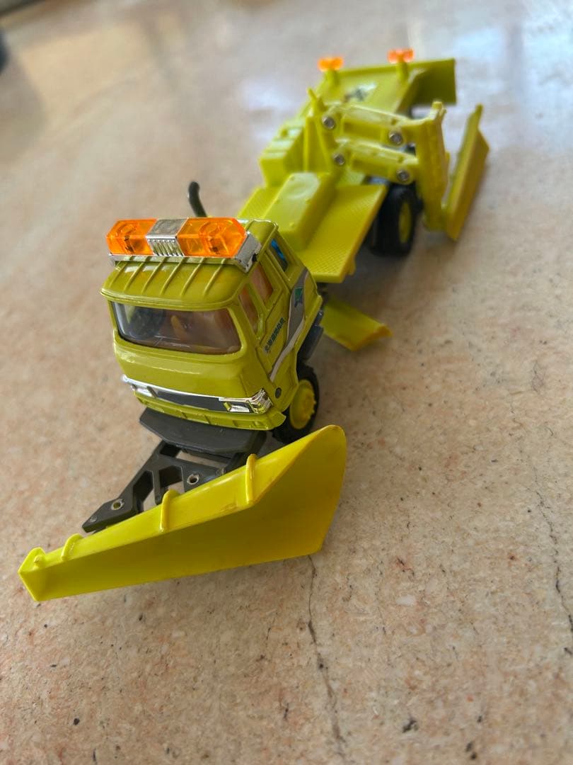 北海道開発局　除雪トラック 除面清掃車 2点セット非売品