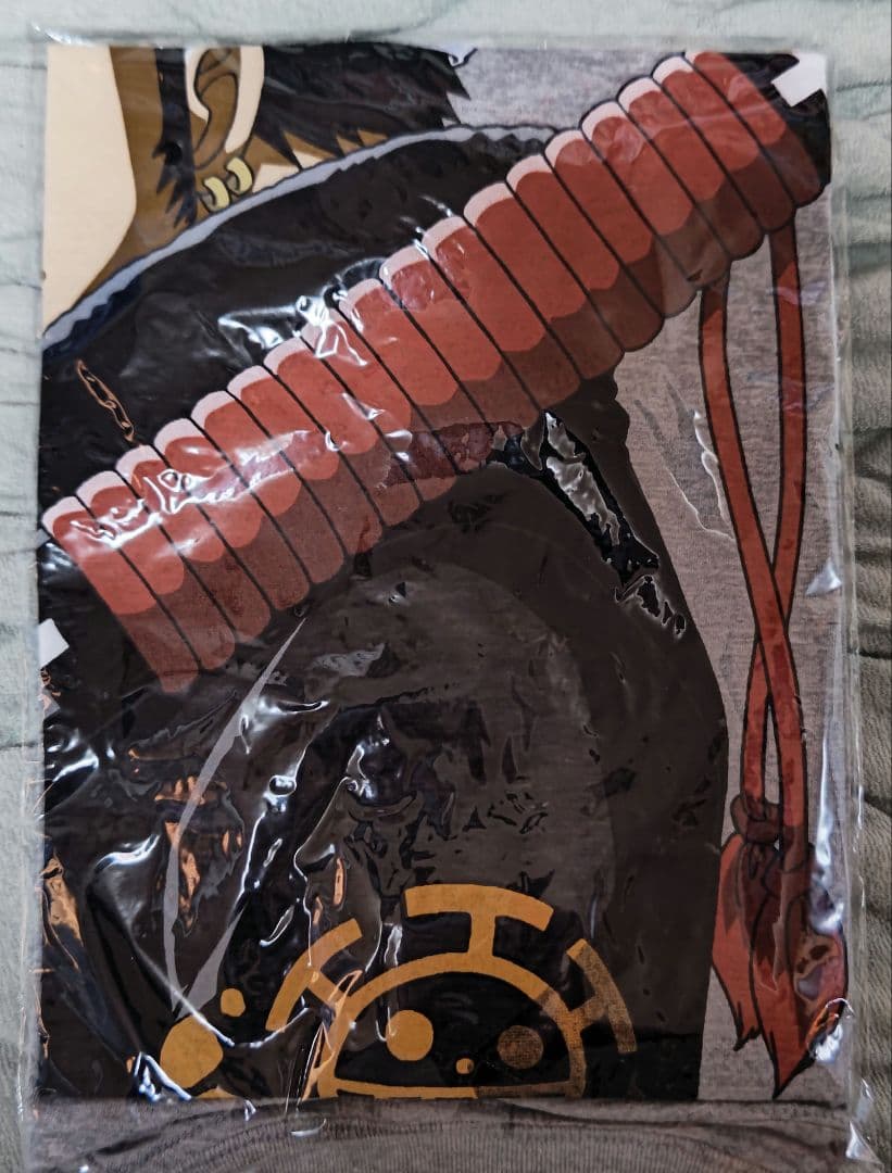 トラファルガー・ロー(山口県・フグ) Tシャツ グレー ワンピース 当選品