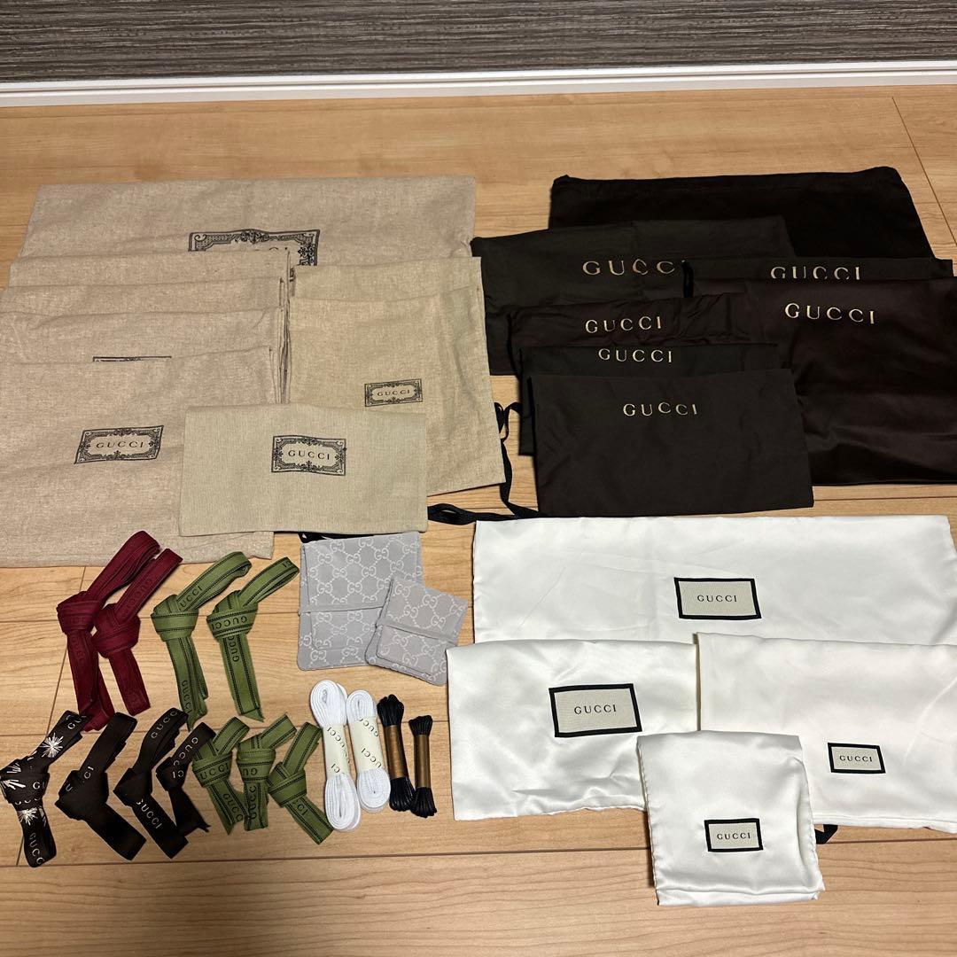 GUCCI グッチ 空箱 ギフトボックス 紙袋 ショップ袋 保存袋 付属品