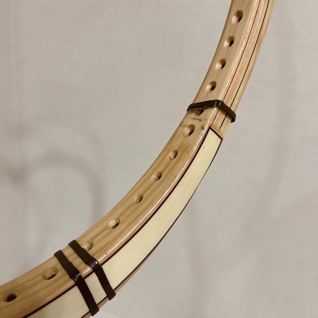 希少 70s アディダス ナスターゼ ウッドラケット ベルギー製 ハンドクラフト