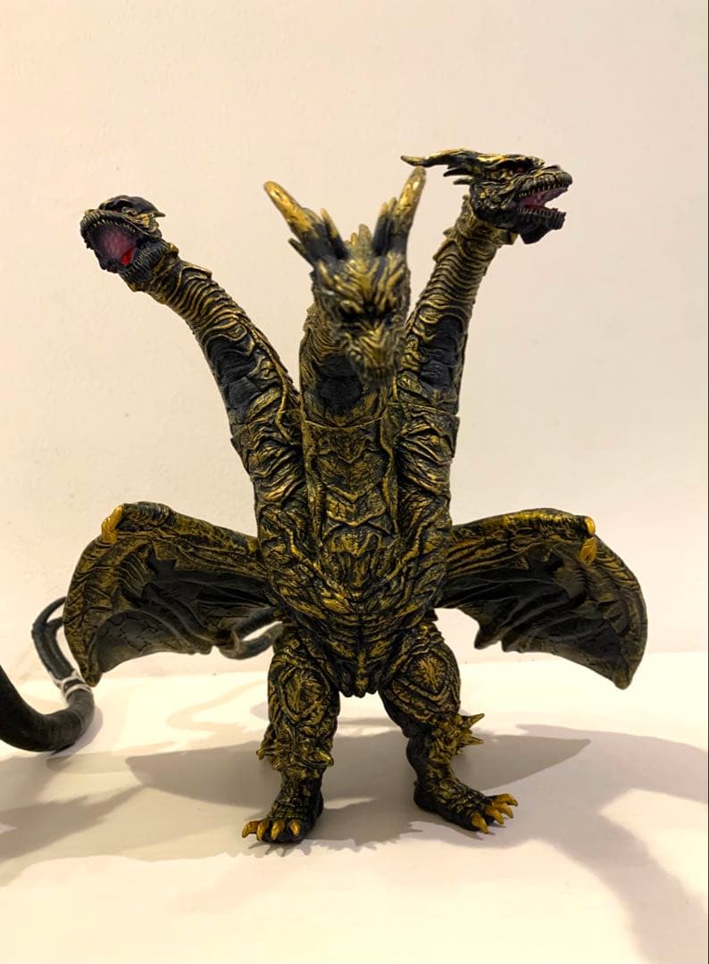 バンダイ旧ムービーモンスターシリーズ 2004モンスターX・カイザーギドラ現状品