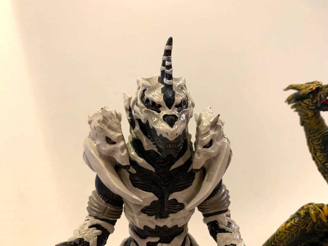 バンダイ旧ムービーモンスターシリーズ 2004モンスターX・カイザーギドラ現状品