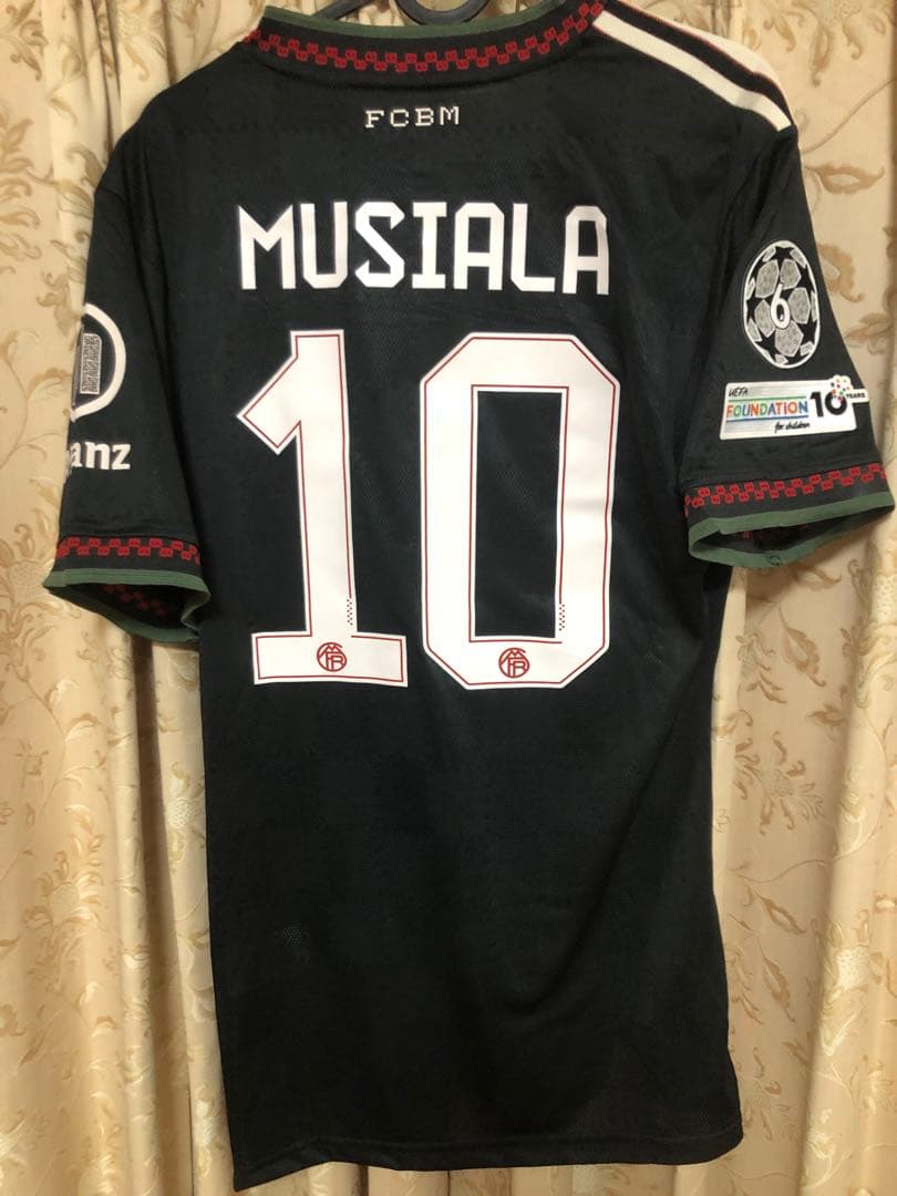 [ほぼ未使用]バイエルン25/26 3rd J・ムシアラCL仕様オーセンティック