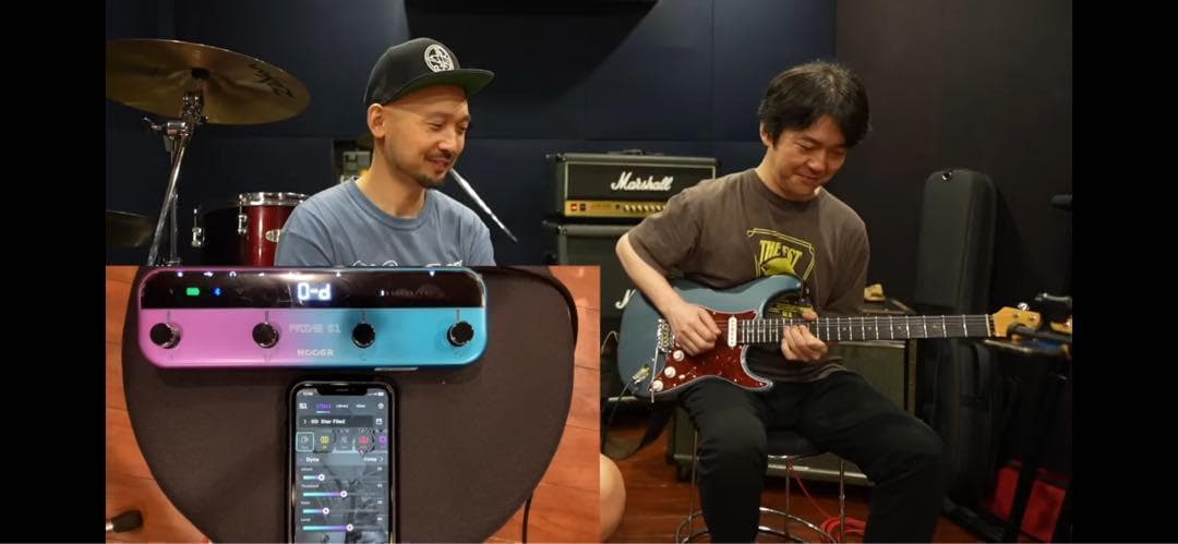 Mooer prime s1 マルチエフェクター　ギターエフェクター