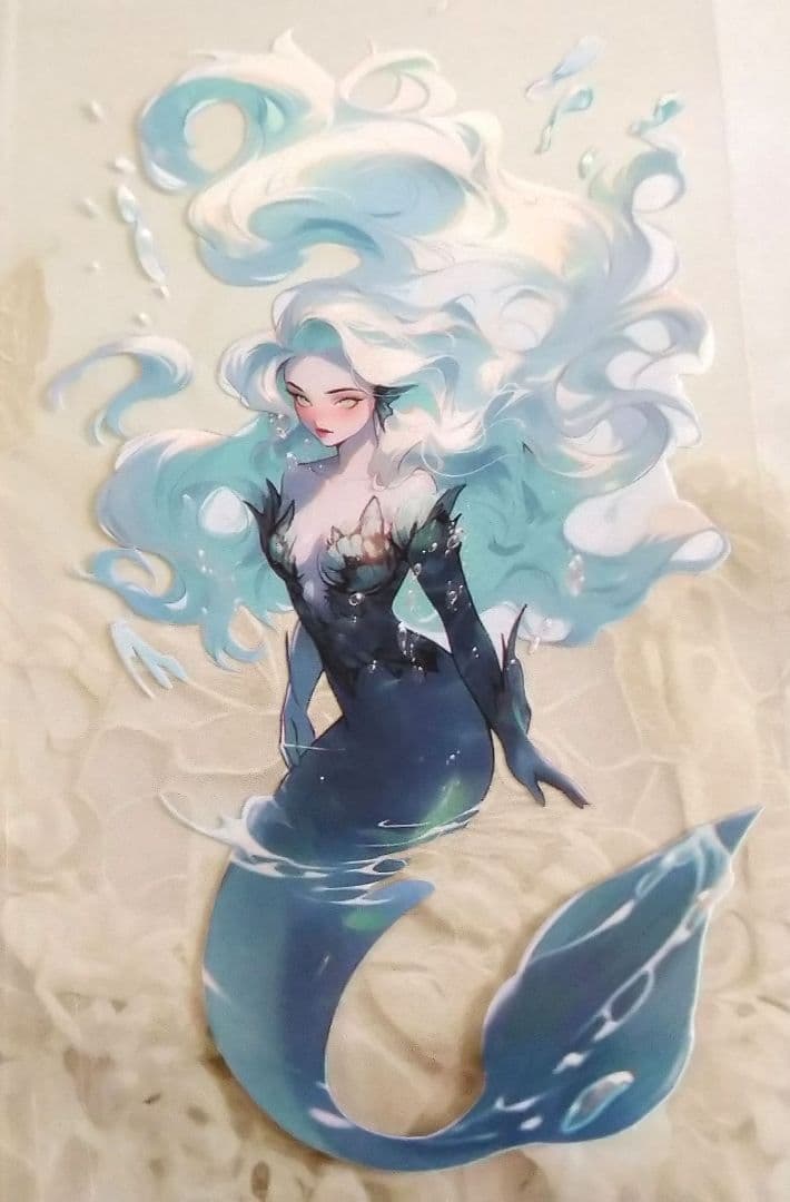 廃盤品✩J862＃深海鲛域(PET)血液供给切り売り海外人物女の子AIマステ