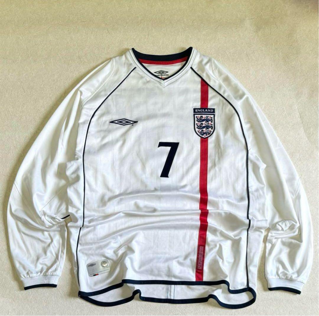 ベッカム　ユニフォーム　2002 正規品　長袖