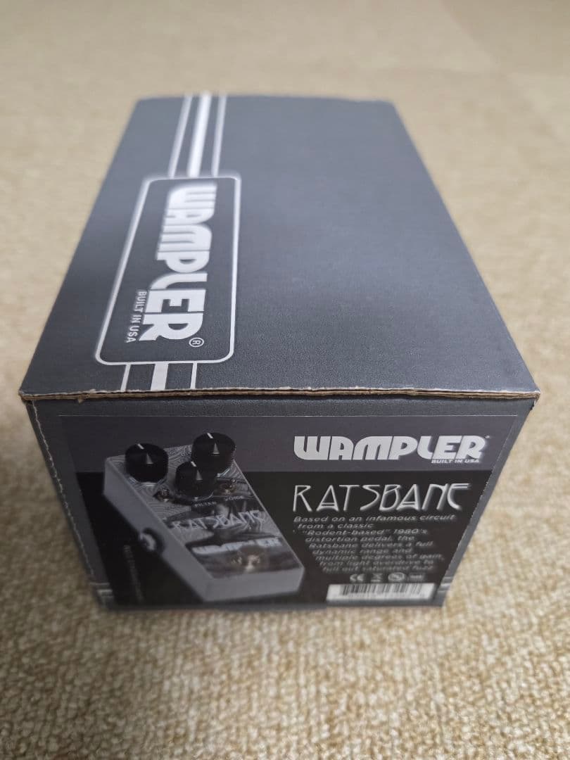 【美品希少】Wampler Pedals Ratsbane 外箱付き