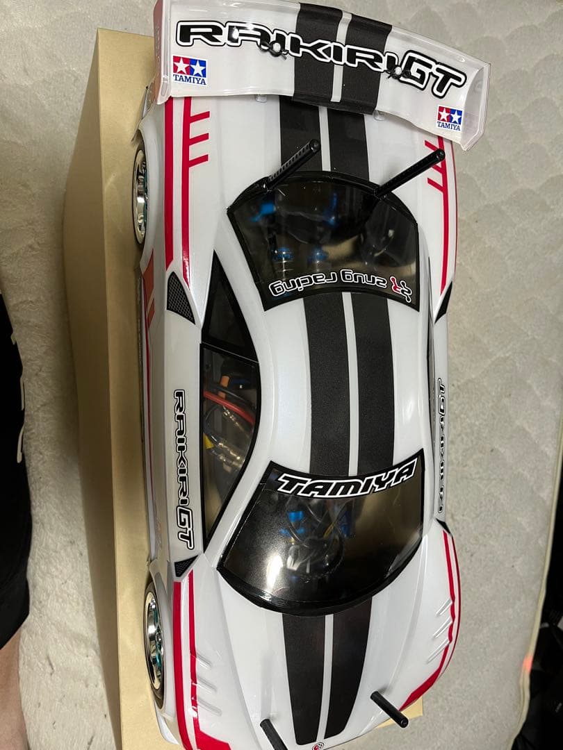 さらに値下げ タミヤTCー01シャ－シRAIKIRI GTボディ付き