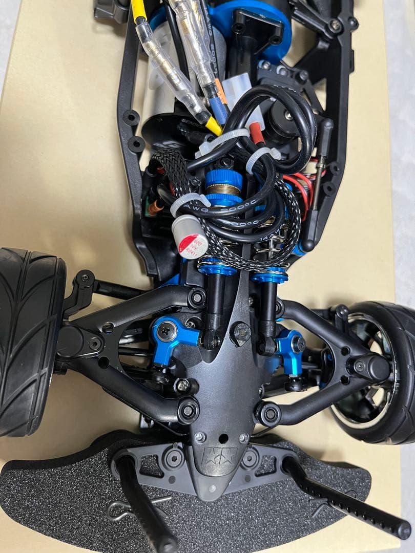 さらに値下げ タミヤTCー01シャ－シRAIKIRI GTボディ付き