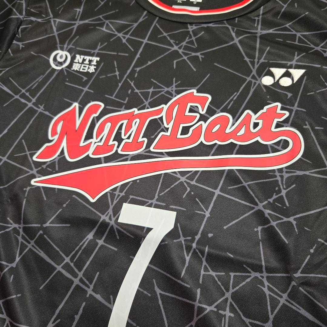 【XL】桃田賢斗 ユニフォーム NTT YONEX 日本代表 ゲームシャツ