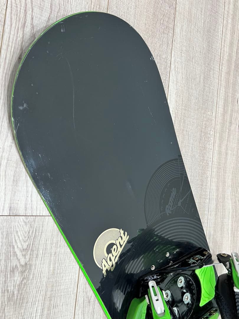 即日発送可！ROME AGENT 154cm ビンディング セット ローム