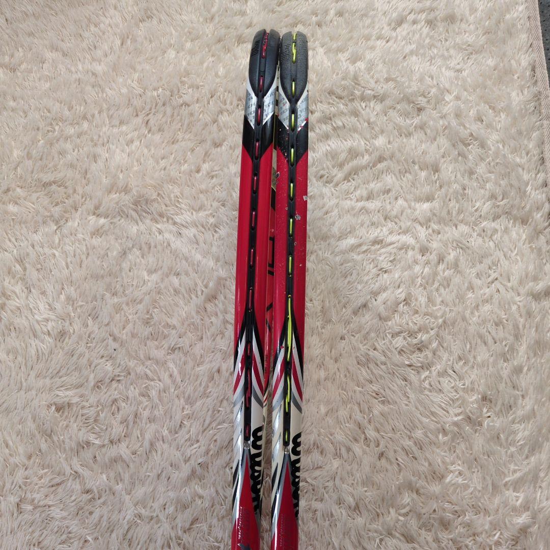 Wilson Steam 100 295g テニスラケット 2本セット