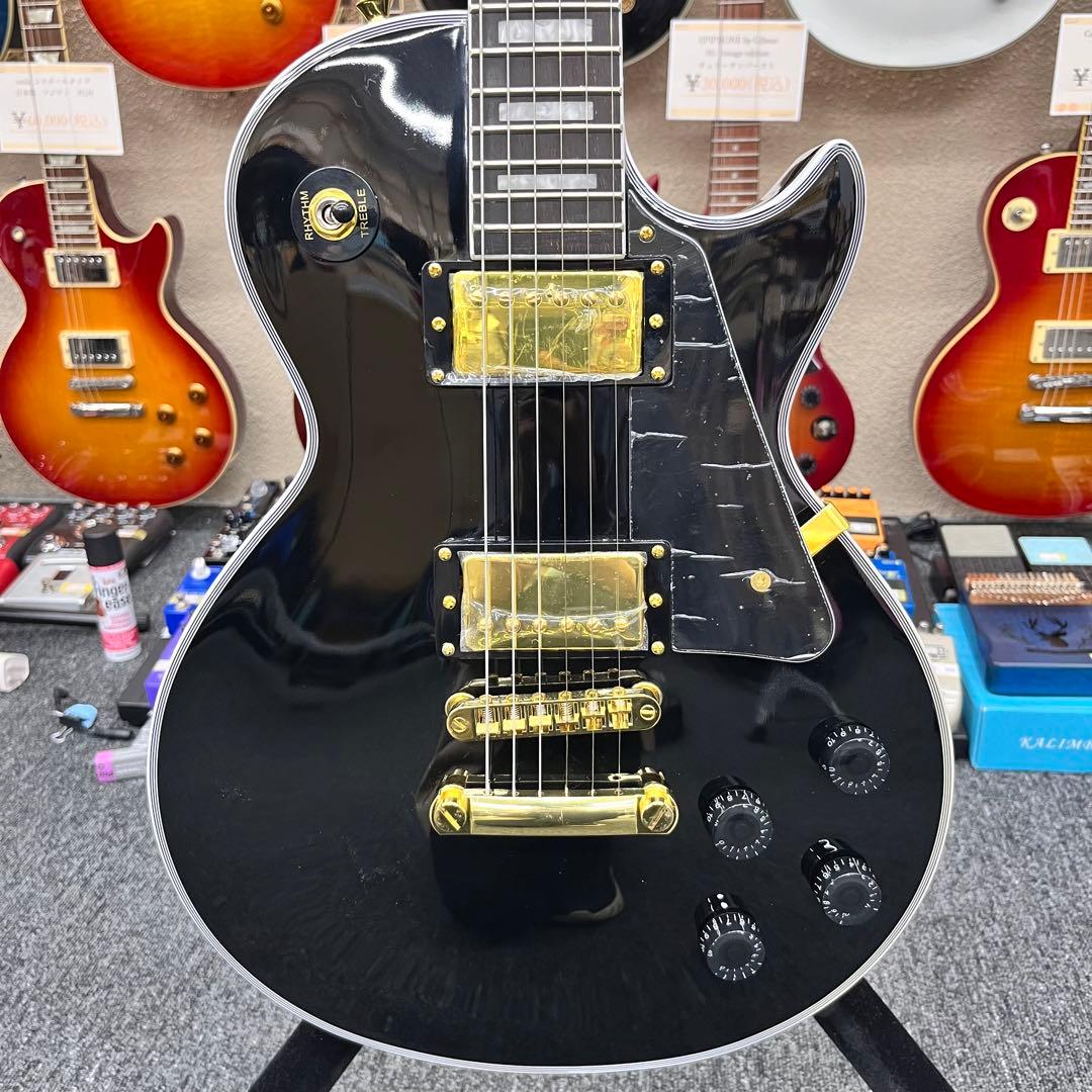 【10772】 新品 photogenic ブラック レスポールカスタムタイプ