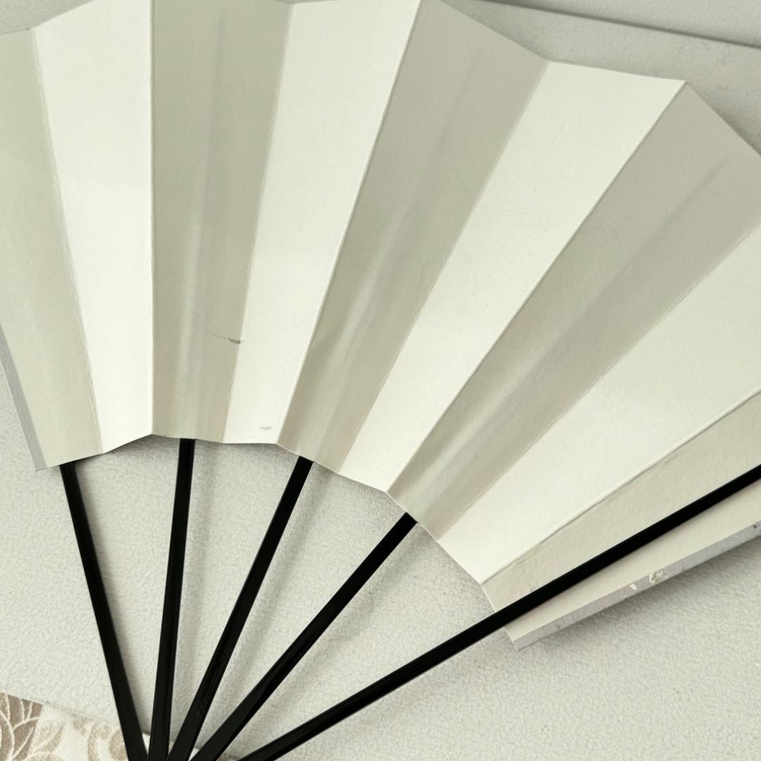 【師：鯉江良二】中島勝乃利/絵　『viva万歳①』　飾扇（宮脇売扇庵仕立）