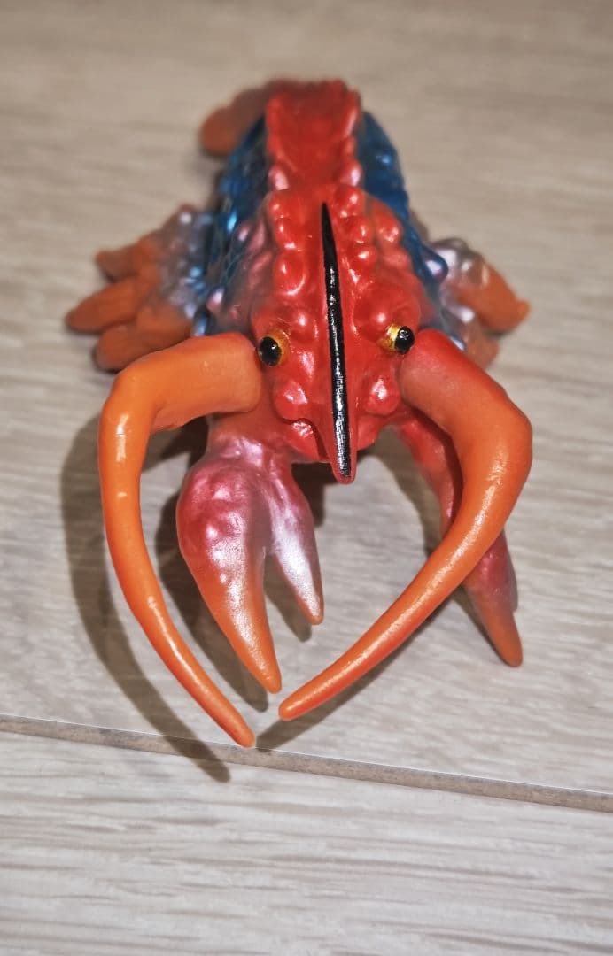 マルサン 電撃怪獣大作戦 エビ怪獣 エビラ フィギュア