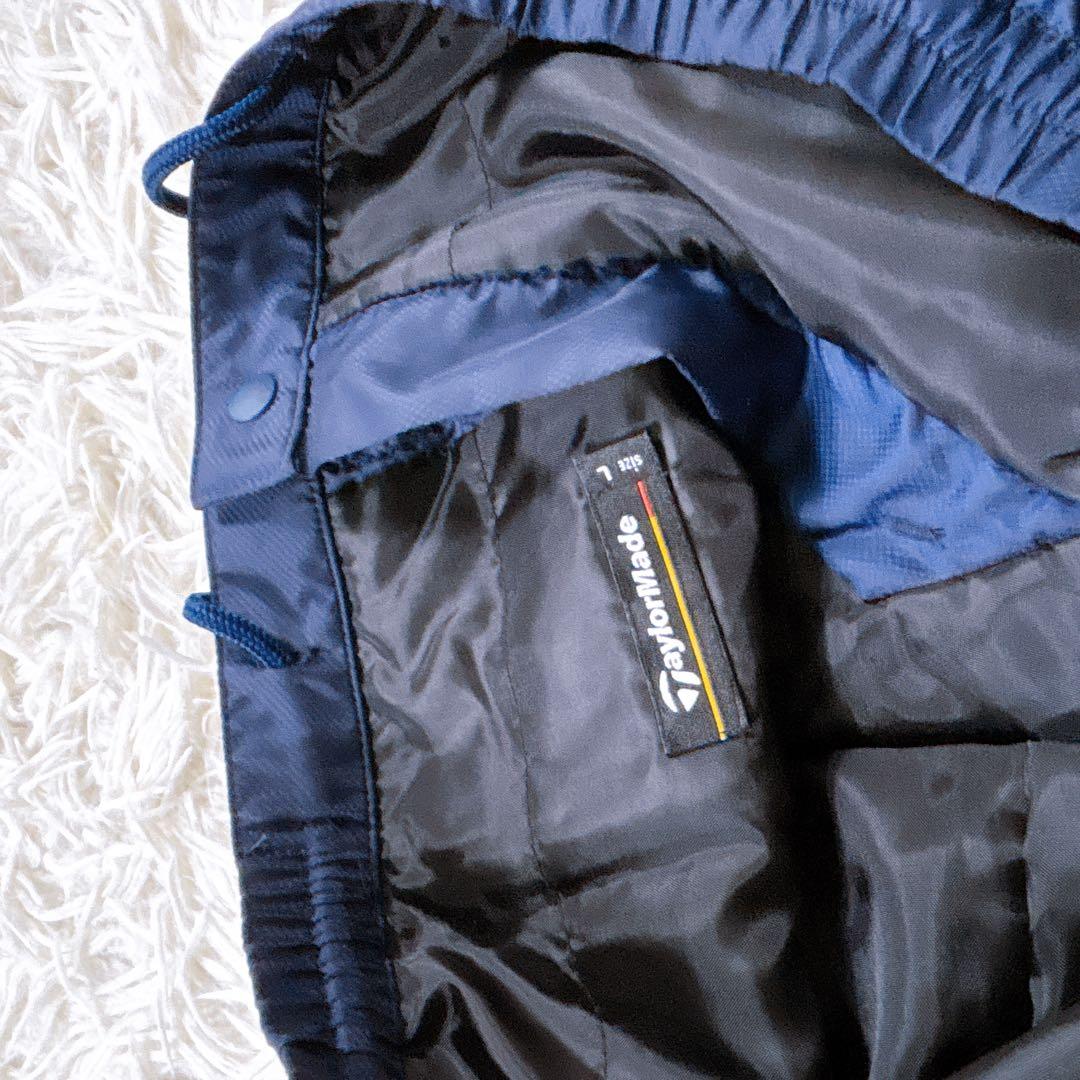 【美品⭐️メンズL】テーラーメイド　中綿ジャケットパンツ　ゴルフ　紺　セットアップ