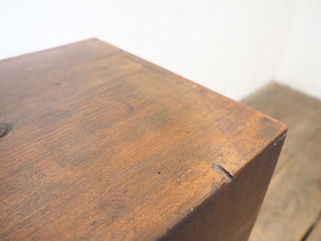 1209 アンティーク　収納棚　飾り棚　箪笥　引き出し　ケース　レトロ　骨董