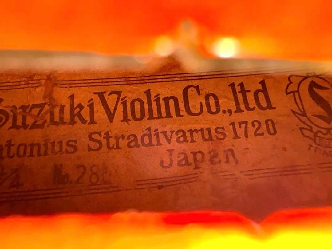 ♪【美良品】SUZUKI■バイオリン■ストラディバリウス■4／4■1088 ♪