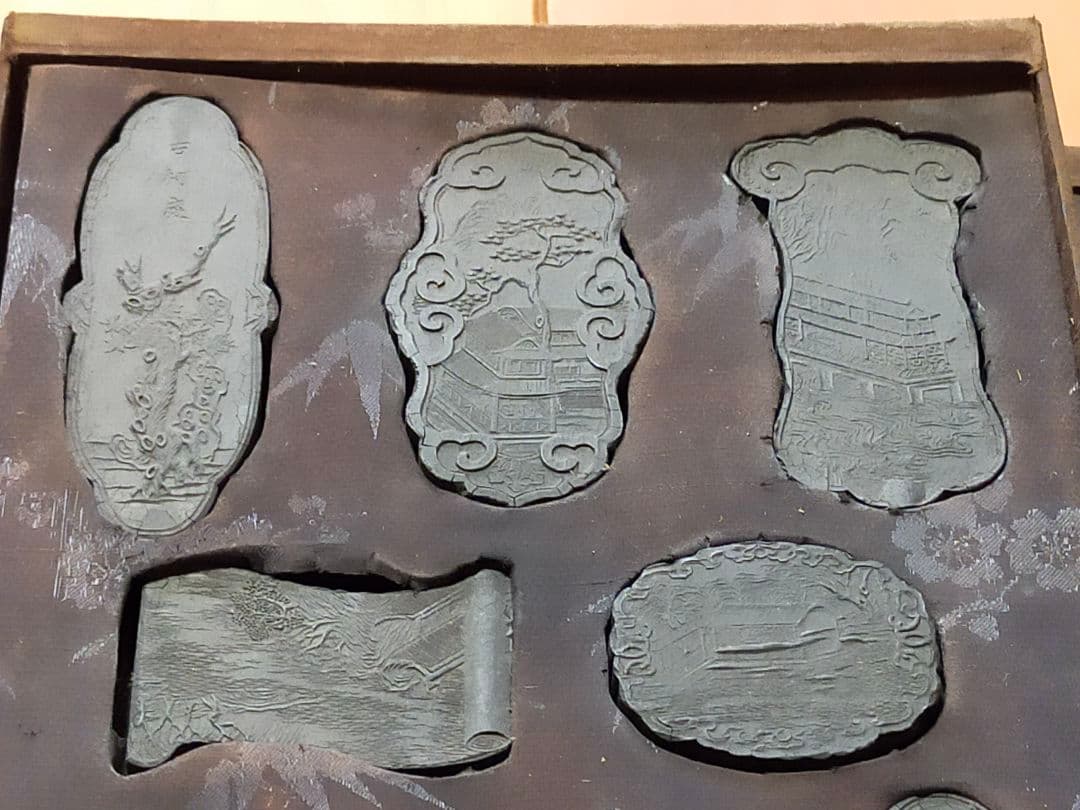 ♥値下げ！　中国　古墨　３２本　セット　嘉慶年製　骨董　古玩