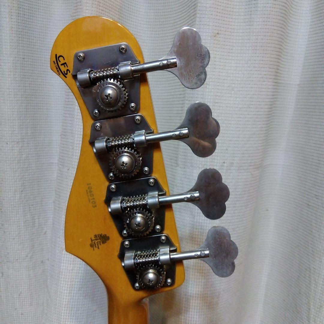 HISTORY　高級ライン　ジャズベース　ハードケース付き　タイムレスティンバー