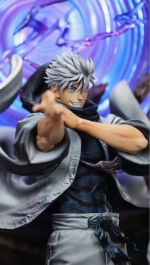 呪術廻戦　五条悟　虚式「茈」　ガレージキッド　フィギュア　A版　完成品