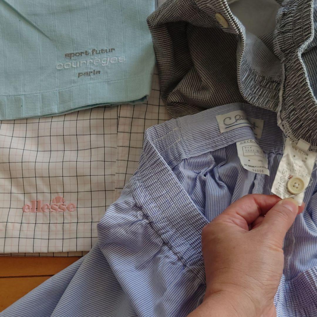 お値下げテニスクレージュ　まとめ売り半ズボン、４枚セット